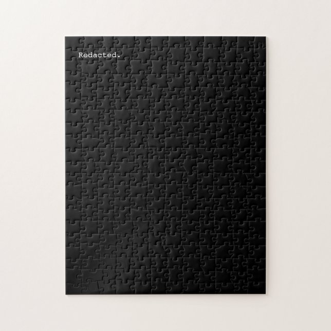 neu| Schwarzer Funny Puzzle (Vertikal)