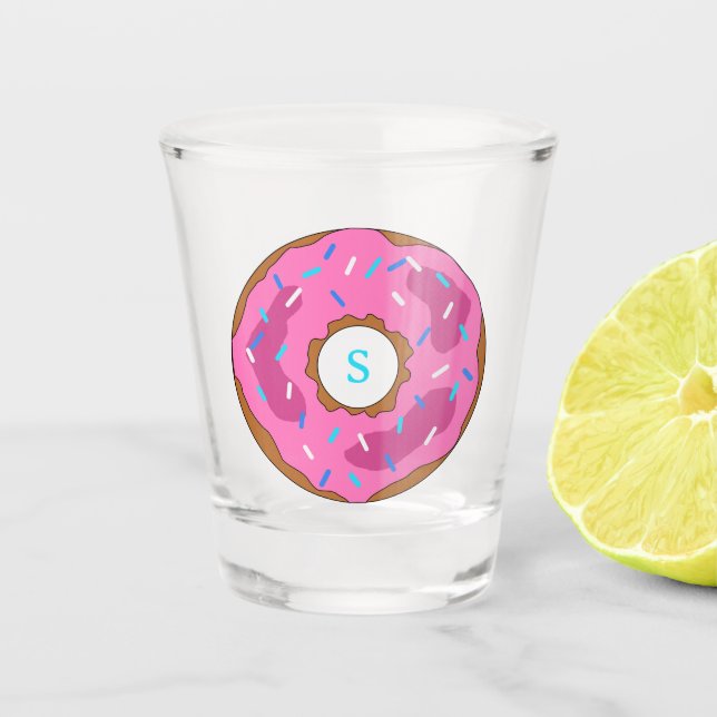 NEU! Shot Glass - Donut - Ihr Name ist ursprünglic Schnapsglas (Vorderseite)
