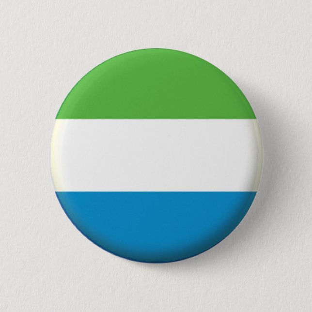 NEU! - SIERRA LEONE BUTTON BACK ABZEICHEN (Vorderseite)