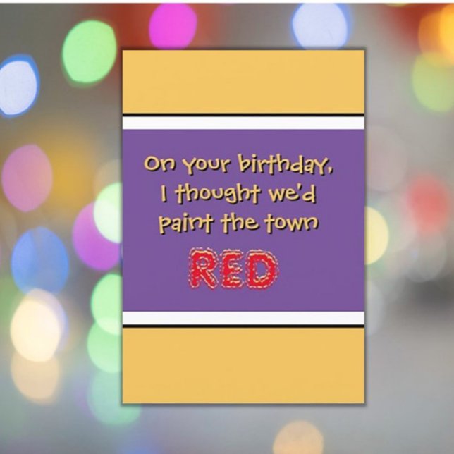 NEU! Spaß & Lachen Geburtstagskarte Karte (Von Creator hochgeladen)