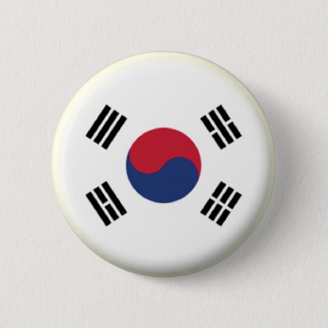 NEU! - SÜDKOREA BUTTON RÜCKKEHR ABZEICHEN (Vorderseite)