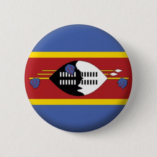 NEU! - SWAZILAND BUTTON RÜCKKEHR ABZEICHEN (Vorderseite)