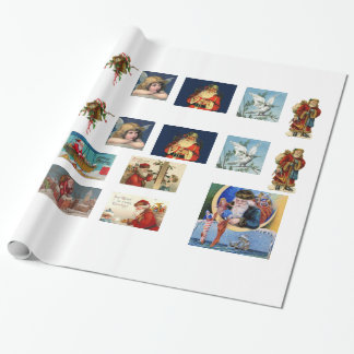 NEU! Traditionelle Weihnachtsverpackung für Bastel Geschenkpapier