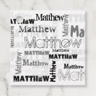 NEU! Trendy Kids NAMED Classic Round Sticker Geschenkanhänger