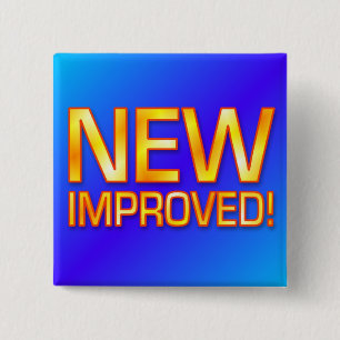 Neu verbessert button