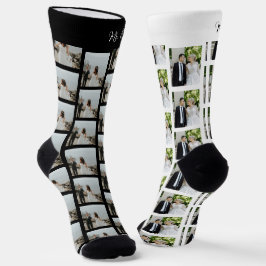 Neu verheiratete Fotos Mr. and Mrs. Socken