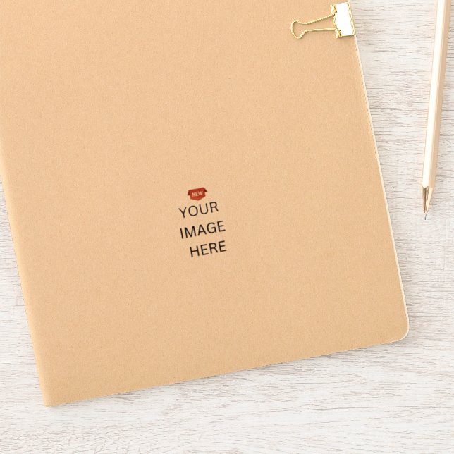 NEU! Vinyl Sticker Gloss 2" x 2" - Custom Cut (Notizbuch)