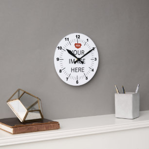 NEU! Wall-Uhr, 8" runder Akrylus Runde Wanduhr