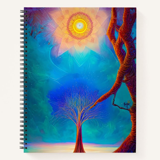 Neualter Baum Notizbuch (Vorderseite)