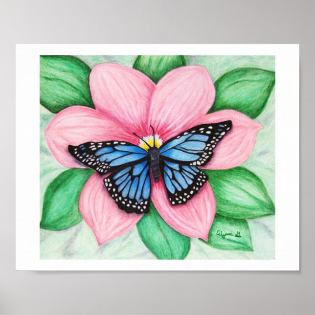 Neuanfang 8"x10" Print Poster (Vorne)