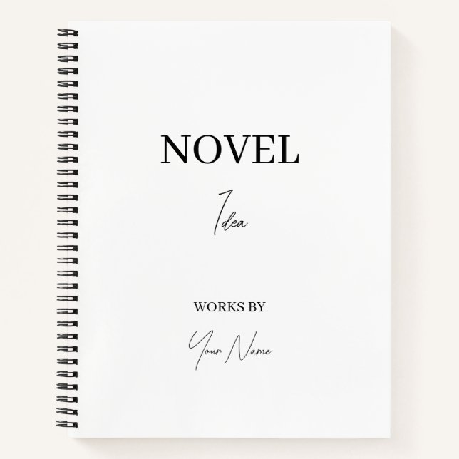 Neuartige Personalisierte Notizbuch-Idee Notizbuch (Vorderseite)