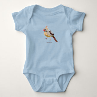 Neuartiger Kardinal Baby Strampler
