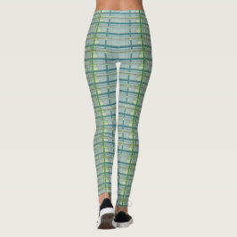 Neuaufgenommenes Tartan 1 Leggings