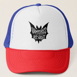 Neuauflage: Vampirs Halloween-Bash Truckerkappe