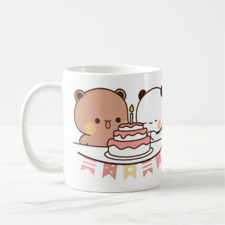 Neubär und Panda bubu dudu Paar Kaffeetasse