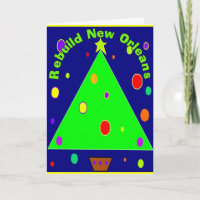 Neubau New Orleans Weihnachts Weihnachts-Runden