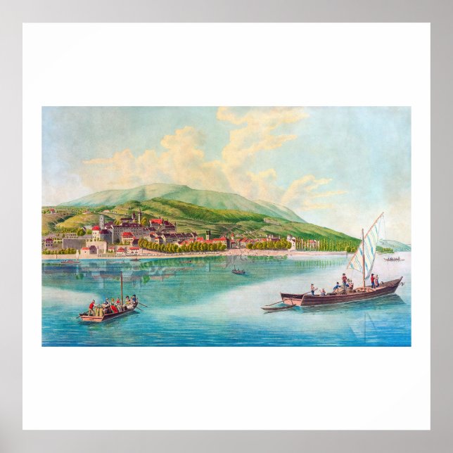 Neuchâtel, Schweiz Poster (Vorne)