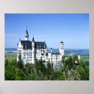 Neuchwanstein Schloss-Bayern Poster
