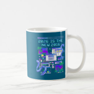 Neue 2016 Vaporwave Pixel Computer Ästhetik Kaffeetasse