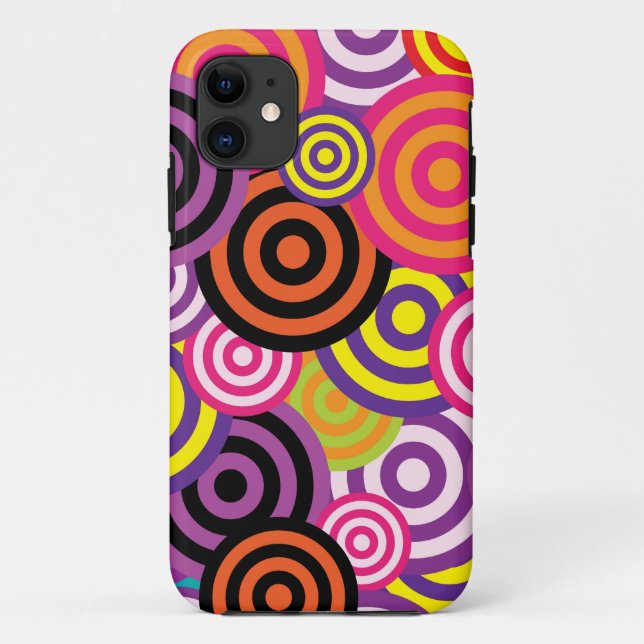 Neue Abstrakte Kunst des Kreises Case-Mate iPhone Hülle (Rückseite)