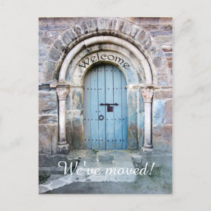 Neue Address-Zuhause oder Business-Postkarte Ankündigungspostkarte