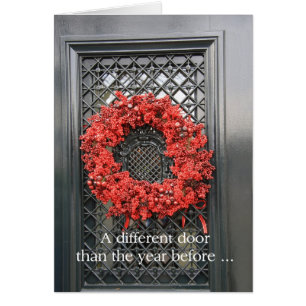 Neue Adressankündigung Weihnachtskarte