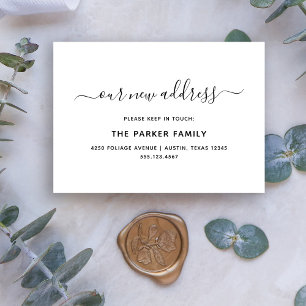 Neue Adresse einfügen   Einfaches Skript Begleitkarte