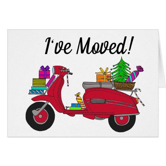 Neue Adresse Klassischer Weihnachtsmann (Vorderseite (Horizontal))