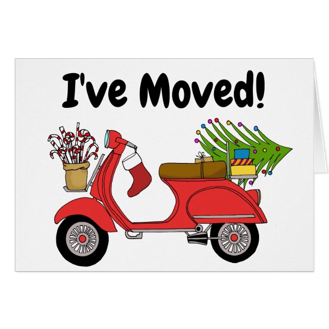 Neue Adresse Klassischer Weihnachtsmann (Vorderseite (Horizontal))