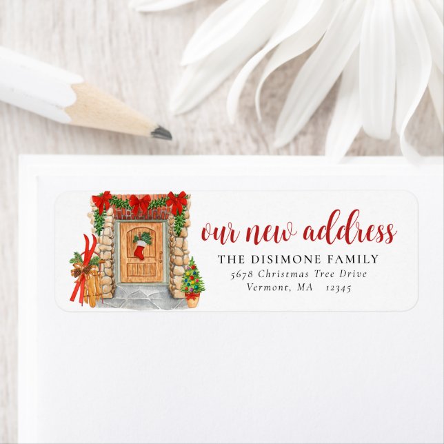 Neue Adresse Weihnachtsfeiertage Moving La (Insitu)