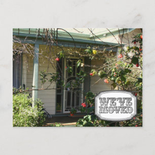 Neue Adressen-bewegliche Ankündigungspostkarte