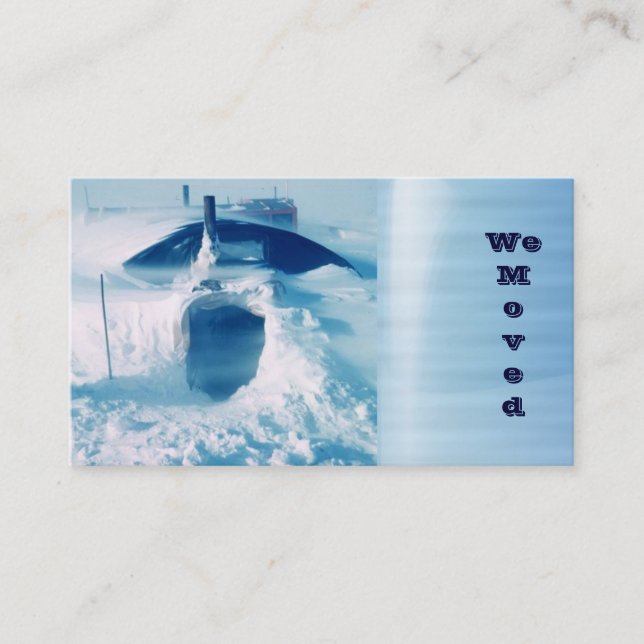 Neue Adressen-Karten Visitenkarte (Vorderseite)