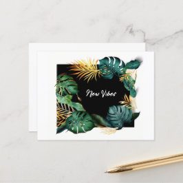 Neue Adresskarte verschieben Feiertagspostkarte