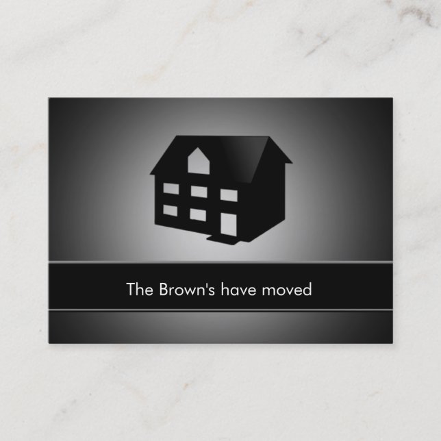 Neue Adresskarten Visitenkarte (Vorderseite)