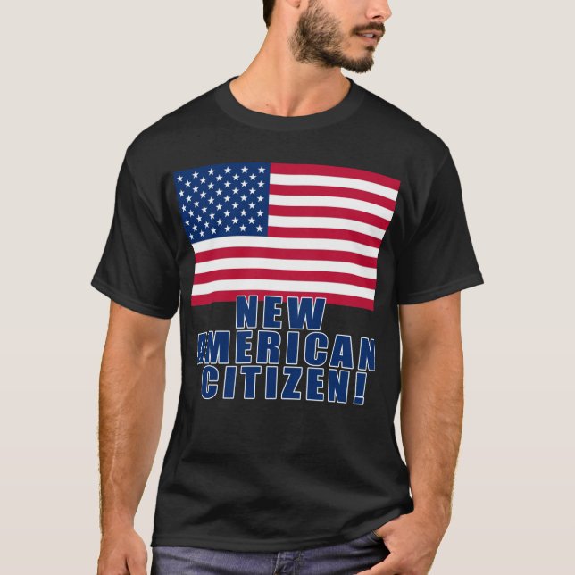 Neue amerikanische Bürger-Geschenke und T-Shirts (Vorderseite)