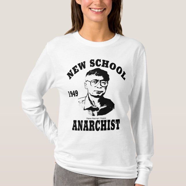 Neue Anarchisten -- Hans-Hermann Hoppe T-Shirt (Vorderseite)