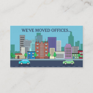 Neue Änderung der Adresse in der Geschäftsstelle Begleitkarte