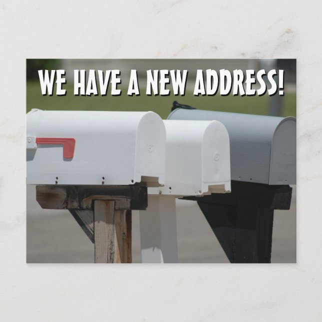 Neue Änderung der Postkarte (Vorderseite)