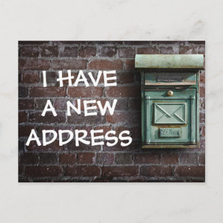 Neue Änderung der Postkarte