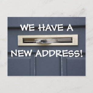 Neue Änderung der Postkarte