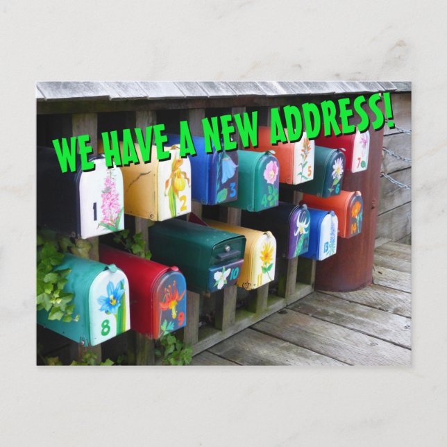 Neue Änderung der Postkarte (Vorderseite)