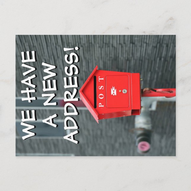 Neue Änderung der Postkarte (Vorderseite)