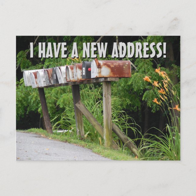 Neue Änderung der Postkarte (Vorderseite)