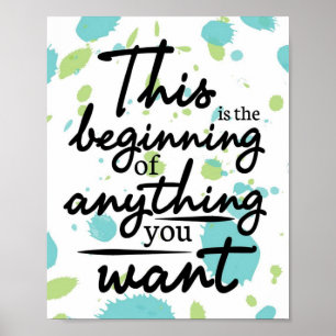 Neue Anfänge Poster