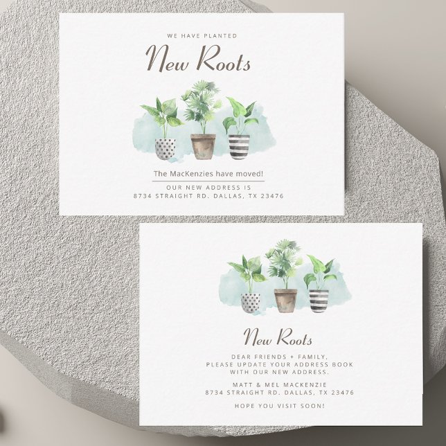 Neue Ankündigung zur Änderung der Roots-Adresse (New Roots Address Change Moving Announcement)