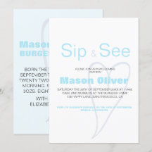 Neue Baby Boy Sip und sehen Sie mit Statistiken