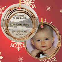 Neue Baby-Cowboy oder Cowgirl mit Lariat-Acryln