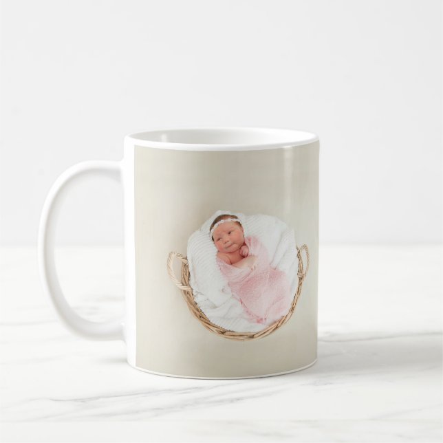 Neue Baby Foto Geschenk Kaffee Tasse (Links)