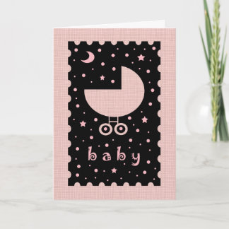 Neue Baby Girl Gratulations Card Karte
