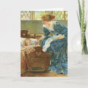 Neue Baby-Glückwunsch-Karte Karte